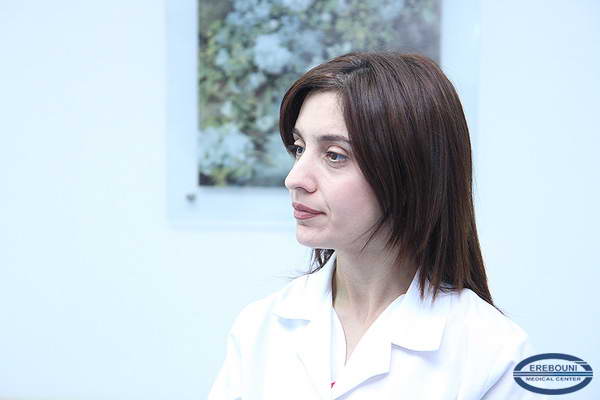 «Էրեբունի» բժշկական կենտրոնի կիթ-կոկորդ-ականջ  հիվանդությունների բաժանմունքի բժիշկ, սուրդոլոգ Արմինե Մարտիրոսյան