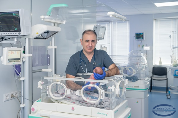 The life of a newborn in critical condition was saved at MC Erebouni.