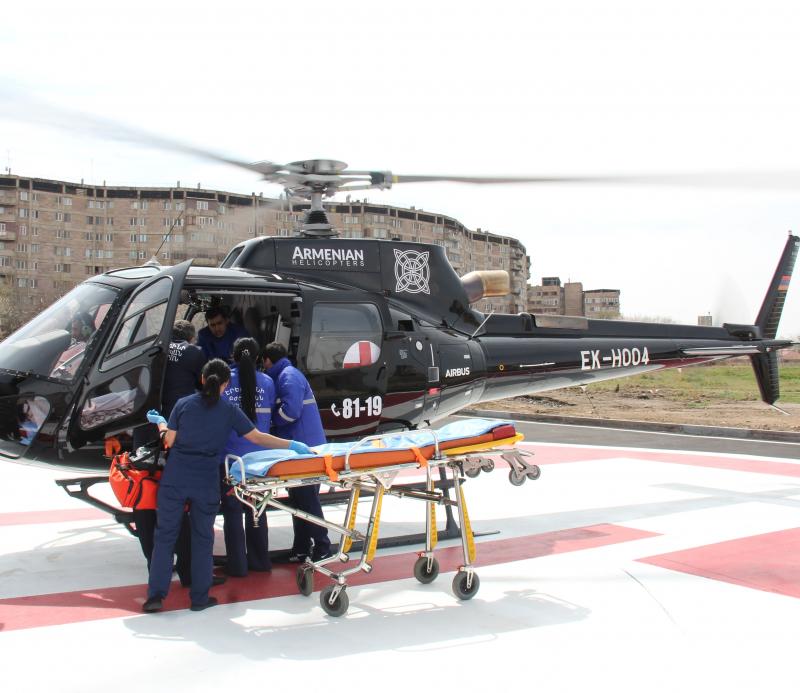 From the first day of the Azerbaijani aggression, a team of doctors from Erebouni MC  left for Artsakh