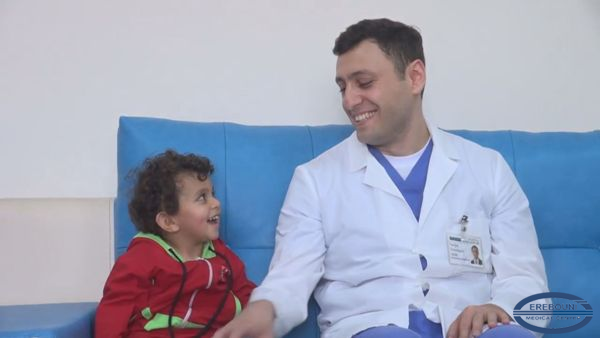 The life of a 2.5-year-old child with stroke was saved in MC Erebouni.