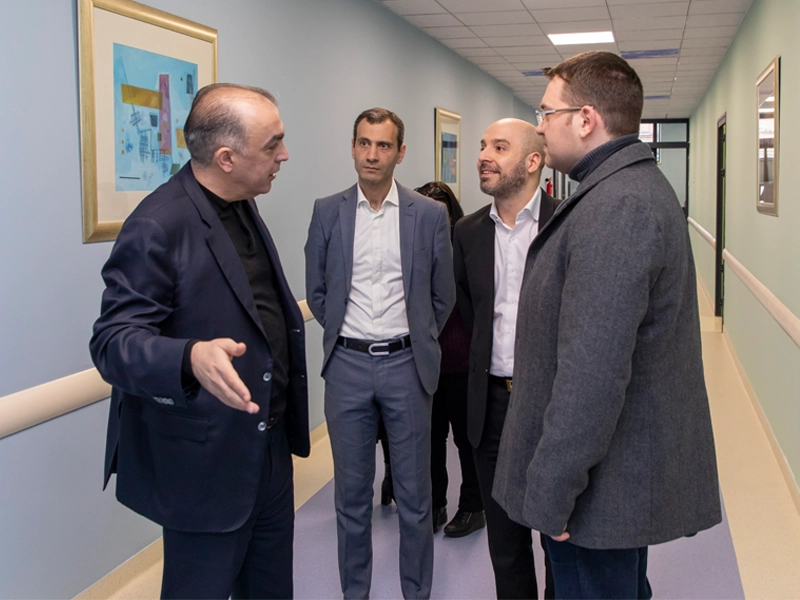 Regional Head of Siemens Healthineers company is in Armenia. 