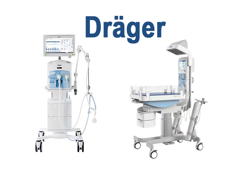  Dräger ընկերության նորագույն արհեստական օդափոխության սարքեր