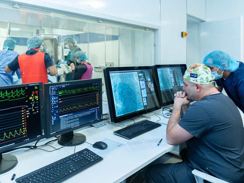 Angiography Service, Cardiology Center